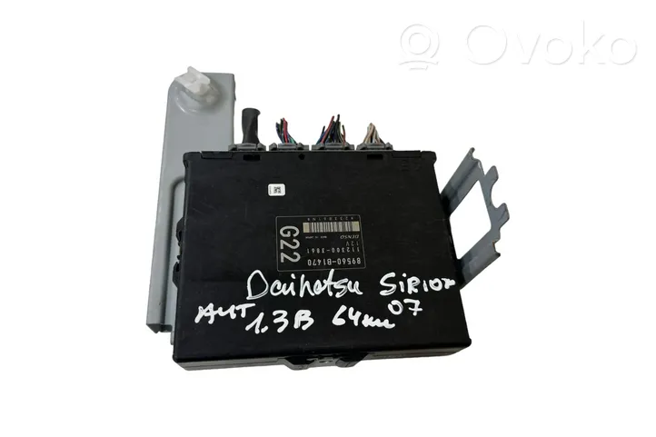 Daihatsu Sirion Muut ohjainlaitteet/moduulit 89560B1470