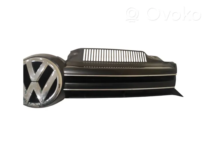 Volkswagen Golf VI Grille calandre supérieure de pare-chocs avant 1K9853653A