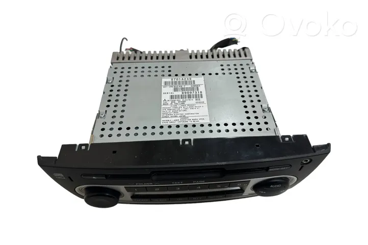 Mitsubishi Colt Panel / Radioodtwarzacz CD/DVD/GPS 8701A239