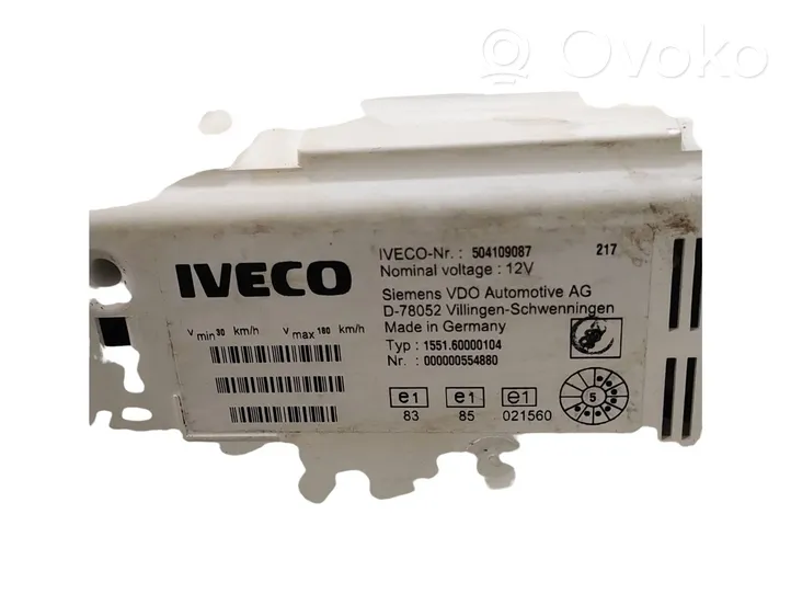 Iveco Daily 3rd gen Nopeusmittari (mittaristo) 504109087