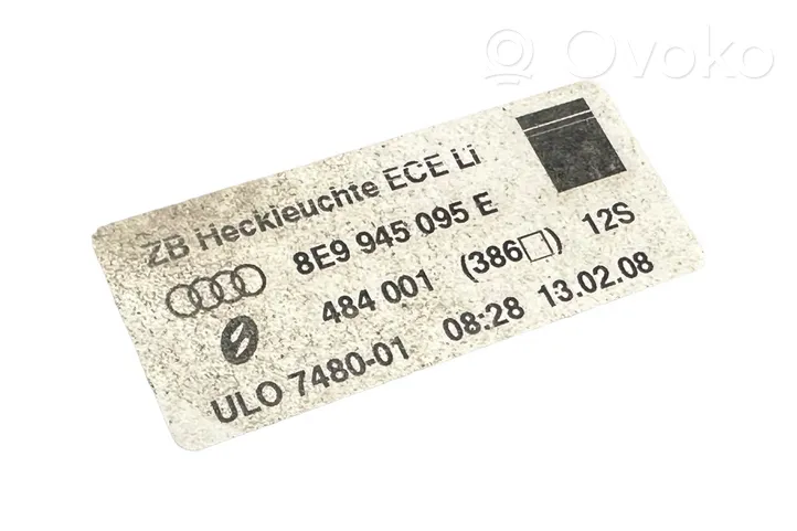 Audi A4 S4 B7 8E 8H Feux arrière / postérieurs 8E9945095E