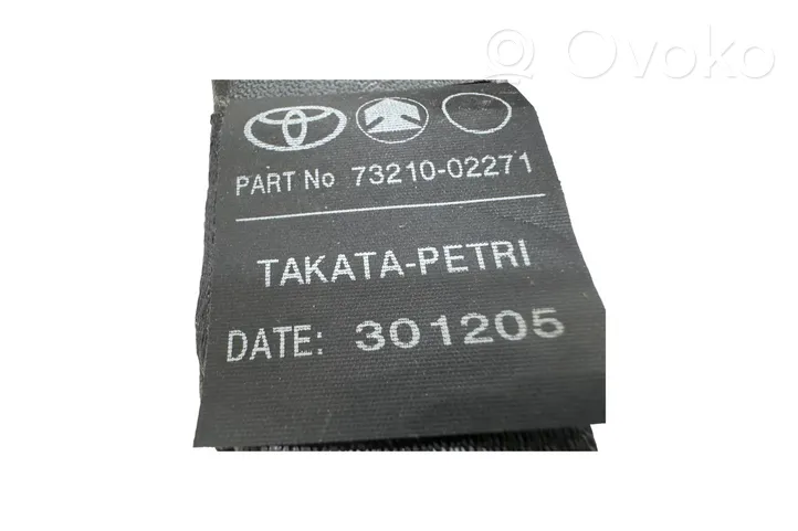 Toyota Corolla E120 E130 Pas bezpieczeństwa fotela przedniego 7321002271