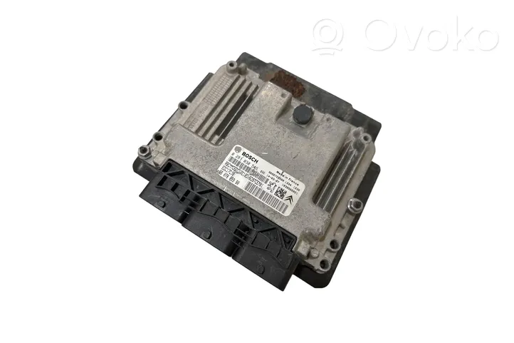 Citroen C4 II Engine control unit/module 9666729580