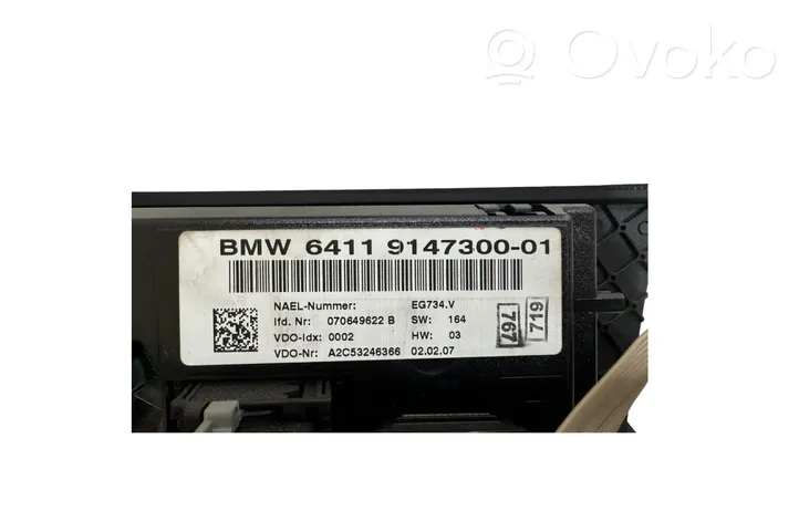 BMW 3 E90 E91 Panel klimatyzacji 6411914730001