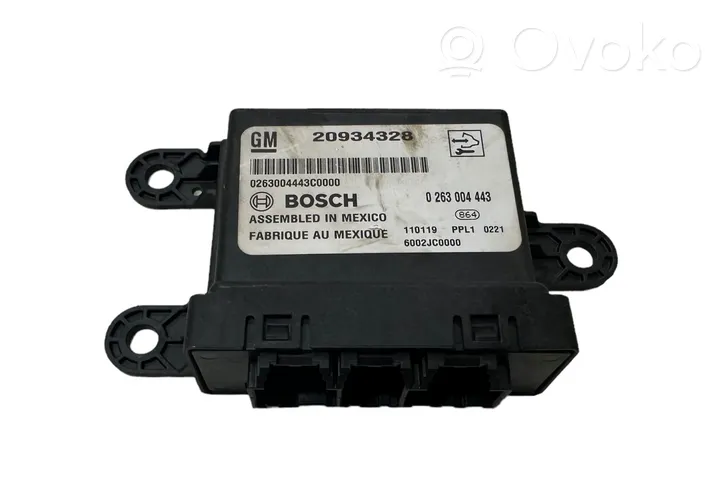 Opel Insignia A Door control unit/module 0263004443