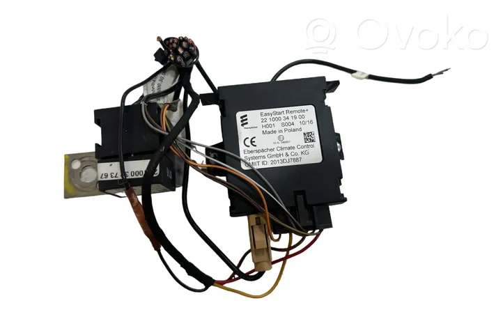 Opel Vivaro Auxiliary heating control unit/module 221000341900