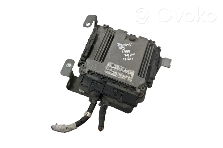 Volkswagen Touran I Calculateur moteur ECU 03G906016A