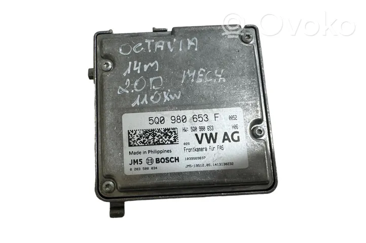Skoda Octavia Mk3 (5E) Kamera zderzaka przedniego 5Q0980653F