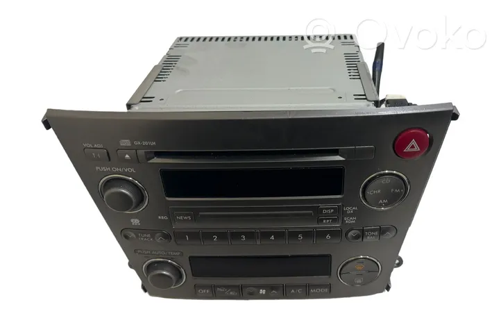 Subaru Legacy Radio/CD/DVD/GPS-pääyksikkö 86204AG430