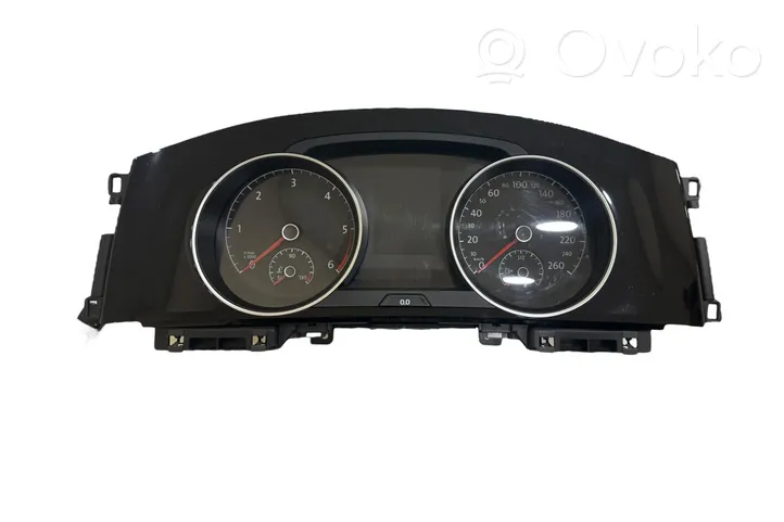 Volkswagen Golf VII Compteur de vitesse tableau de bord 5G1920741