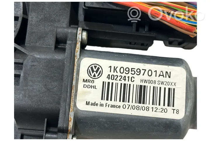 Volkswagen Golf VI Motorino alzacristalli della portiera anteriore 1K0959793R