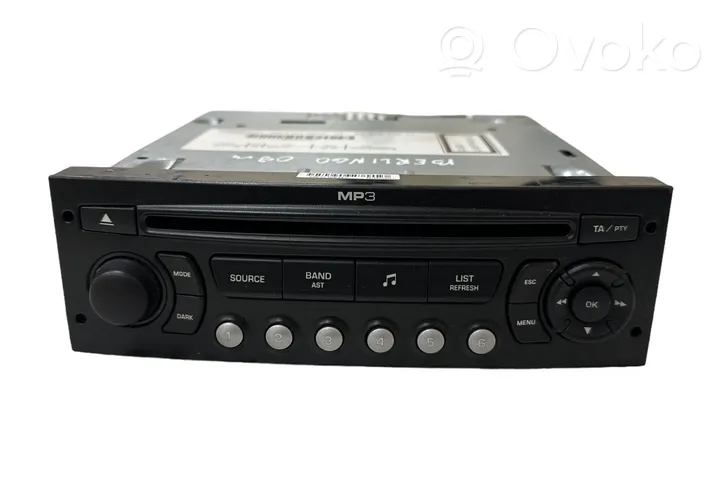 Citroen Berlingo Unité principale radio / CD / DVD / GPS 7647179394