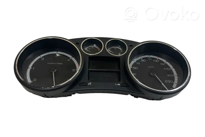 Peugeot 308 Compteur de vitesse tableau de bord 9665107480