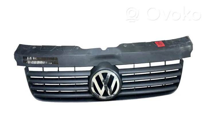 Volkswagen Transporter - Caravelle T5 Maskownica / Grill / Atrapa górna chłodnicy 7H0807101