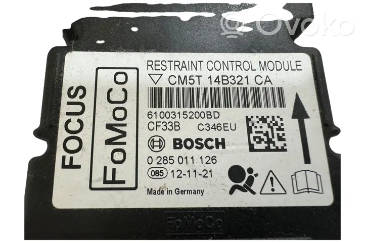 Ford Focus Airbag control unit/module CM5T14B321CA