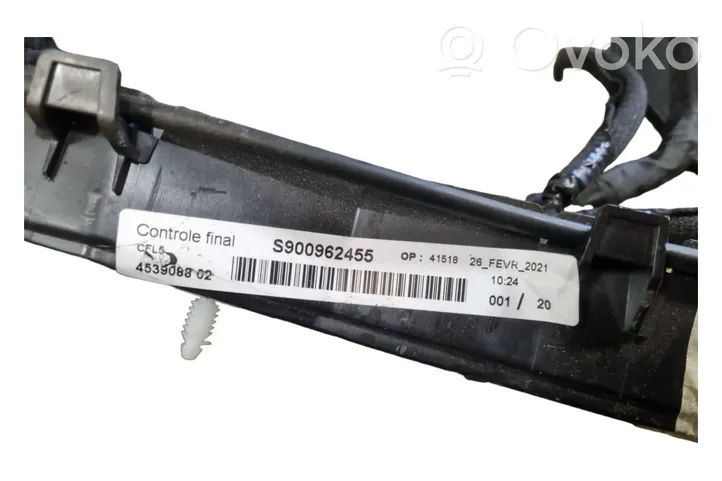 Peugeot 208 Cableado de instalación del motor 9826717980