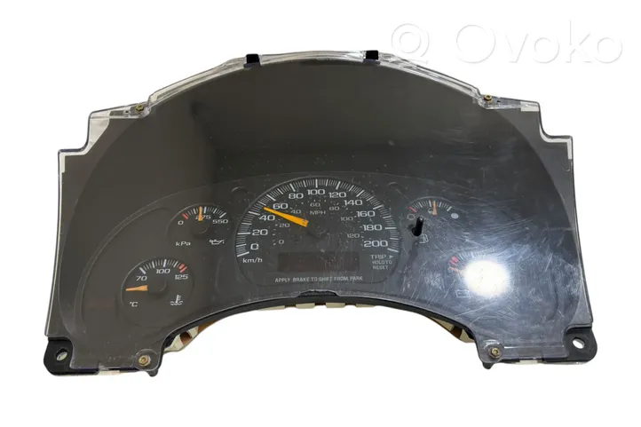 Chevrolet Van G30 Compteur de vitesse tableau de bord 16267705