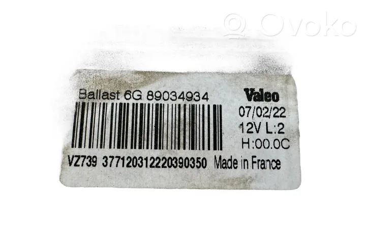 Citroen C4 I Module de ballast de phare Xenon 89034934