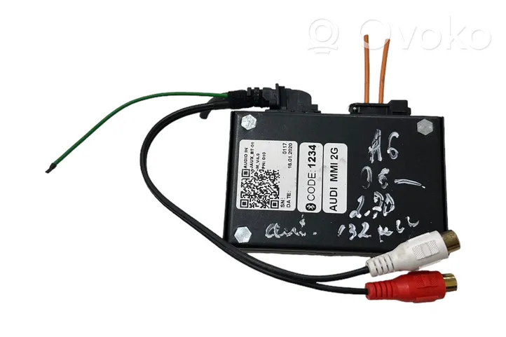 Audi A6 Allroad C6 Bluetooth control unit module EDAU8001