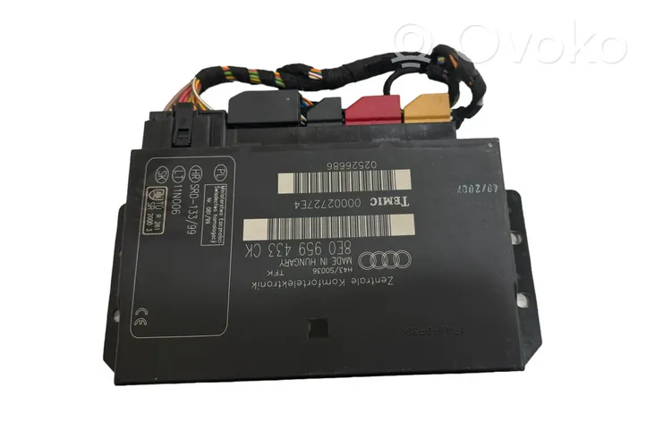 Audi A4 S4 B7 8E 8H Komforto modulis 8E0959433CK