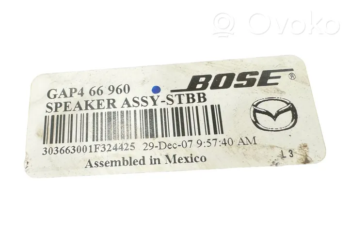 Mazda 6 Subwoofer altoparlante GAP466960
