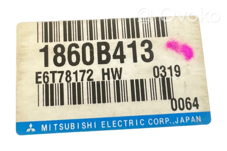 Mitsubishi Outlander Sterownik / Moduł ECU 1860B413