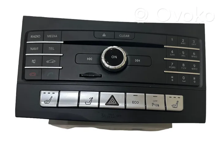 Mercedes-Benz E W212 Unidad delantera de radio/CD/DVD/GPS A2189006307