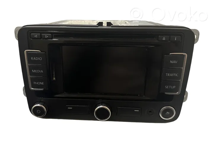 Volkswagen PASSAT B7 Radio/CD/DVD/GPS-pääyksikkö 3C8035279BX