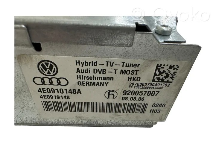 Audi A6 S6 C6 4F Unità principale autoradio/CD/DVD/GPS 4E0910148A