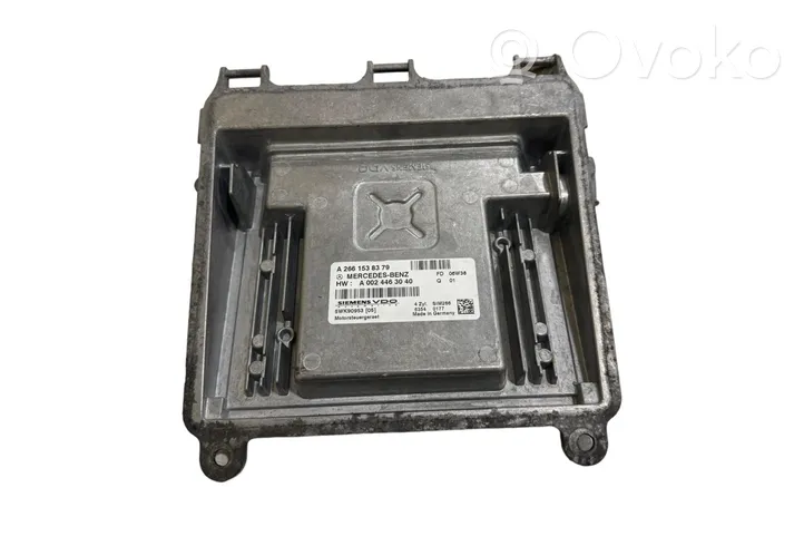 Mercedes-Benz A W169 Engine control unit/module A2661538379