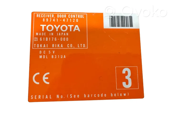 Toyota Prius (XW20) Durų elektronikos valdymo blokas 8974147120