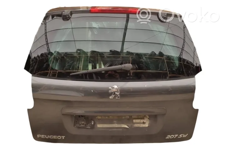 Peugeot 207 Tylna klapa bagażnika 