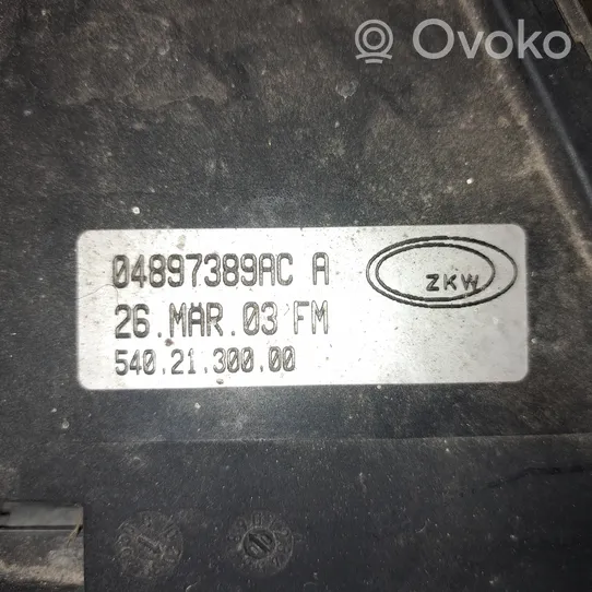 Chrysler Voyager Lampa przednia 04897389AC