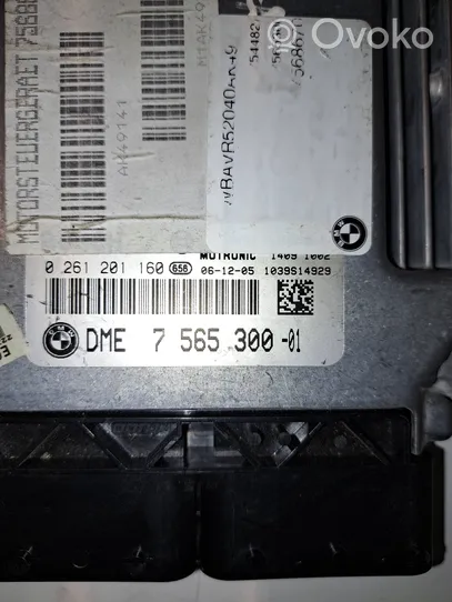 BMW 3 E90 E91 Calculateur moteur ECU 7565300