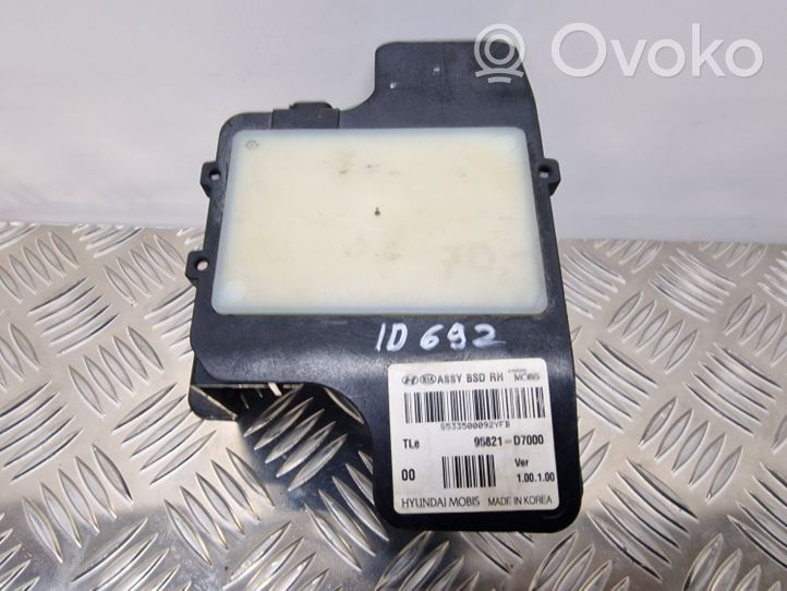 Hyundai Tucson TL Capteur radar d'angle mort 95821D7000