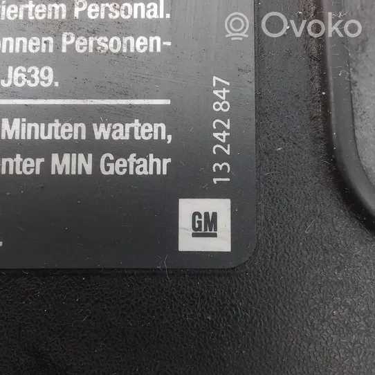 Opel Insignia A Marco panal de radiador 13242847