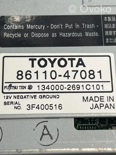 Toyota Prius (XW20) Monitor / wyświetlacz / ekran 1340002691C101