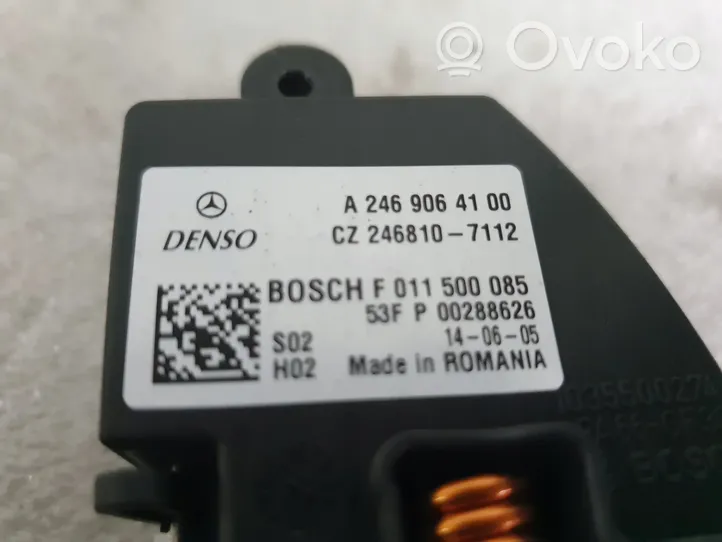 Mercedes-Benz B W246 W242 Lämpöpuhaltimen moottorin vastus A2469064100