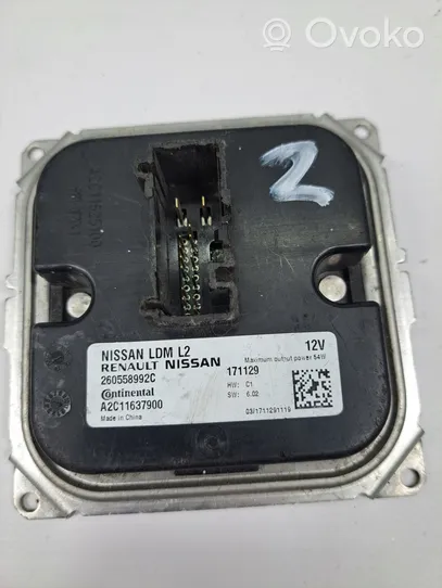 Nissan Leaf II (ZE1) Sterownik / Moduł świateł LCM 260558992C