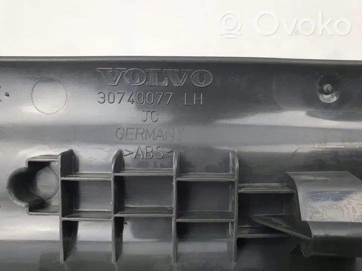 Volvo C30 Copertura del rivestimento del sottoporta posteriore 30740077