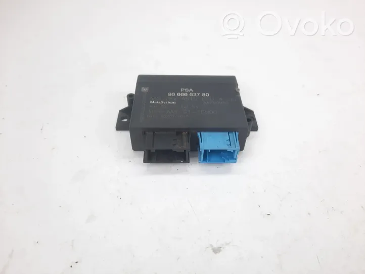 Citroen DS3 Centralina/modulo sensori di parcheggio PDC 9666663780