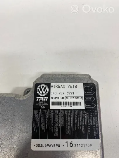 Volkswagen Tiguan Centralina/modulo airbag 5N0959655S