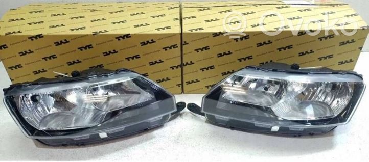 Skoda Rapid (NH) Lot de 2 lampes frontales / phare 5JB941017