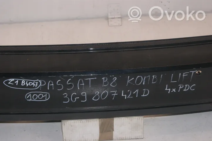 Volkswagen PASSAT B8 Zderzak tylny 3G9807421D