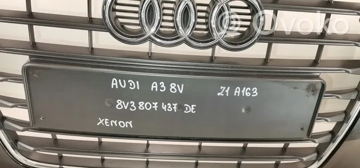 Audi A3 S3 8V Parachoques delantero 8V3807437DE