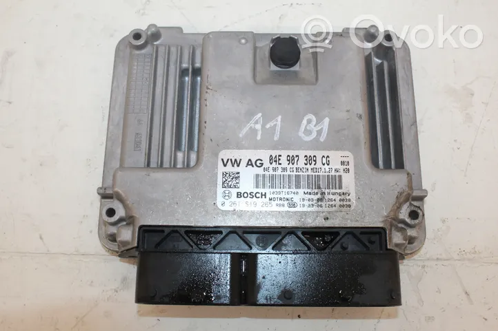 Volkswagen Golf VII Calculateur moteur ECU 04E907309