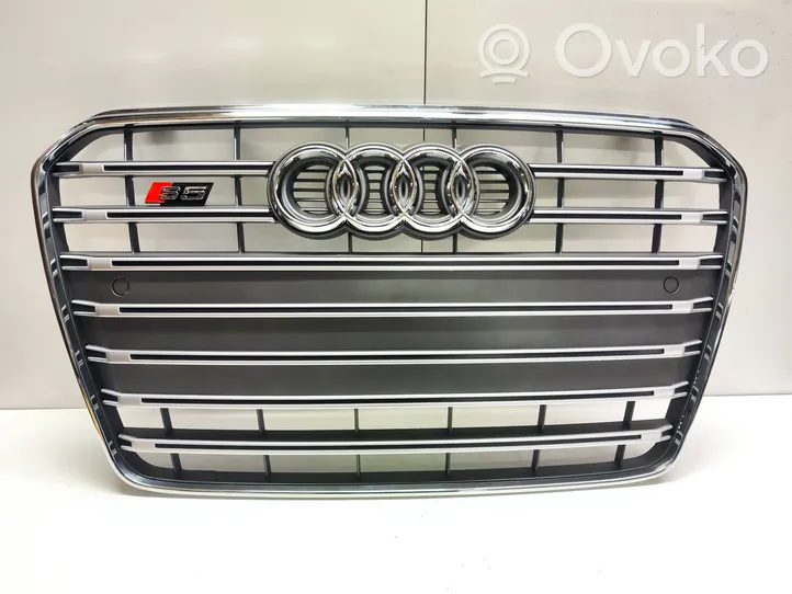 Audi A5 8T 8F Rejilla superior del radiador del parachoques delantero 8T0853651N