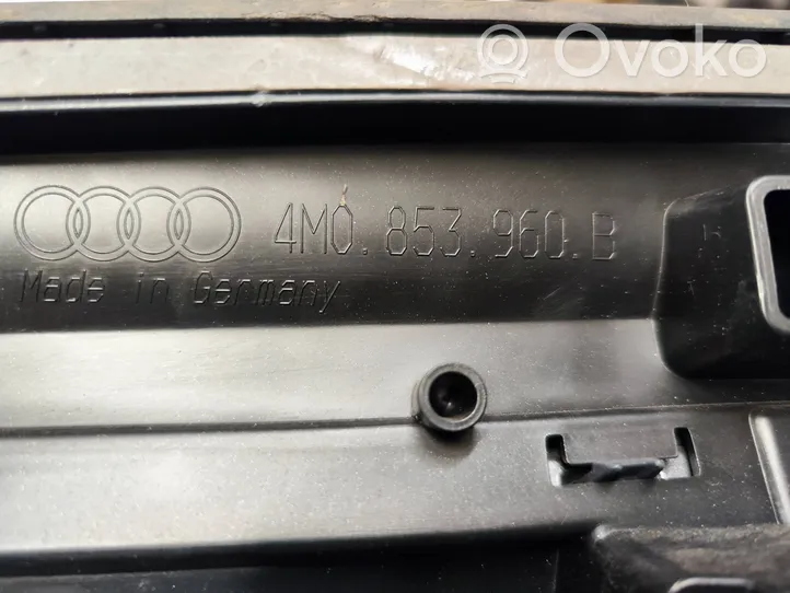 Audi Q7 4M Front door trim (molding) 4M0853960B