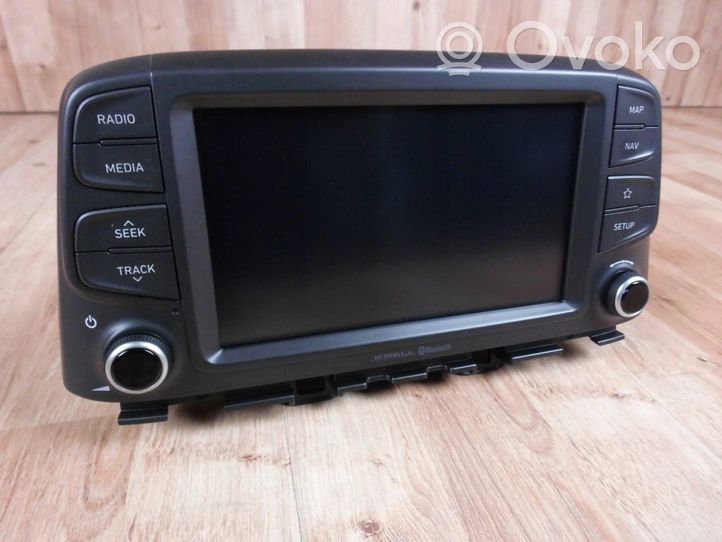 Hyundai Kona I Radio/CD/DVD/GPS-pääyksikkö 96560J9100TMT