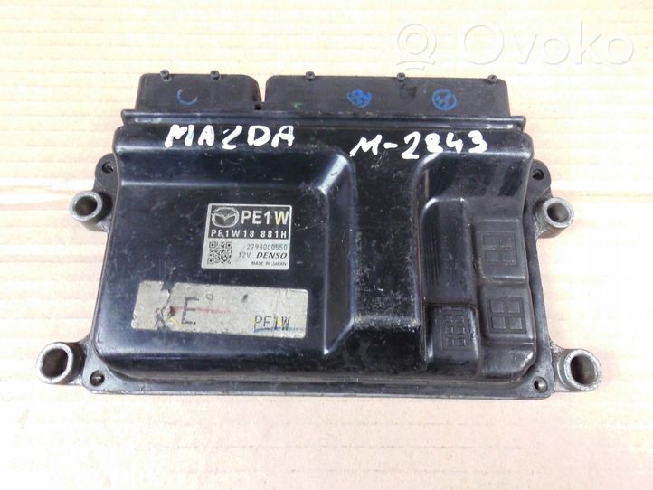 Mazda CX-5 Unité de commande, module ECU de moteur PE1W18881H